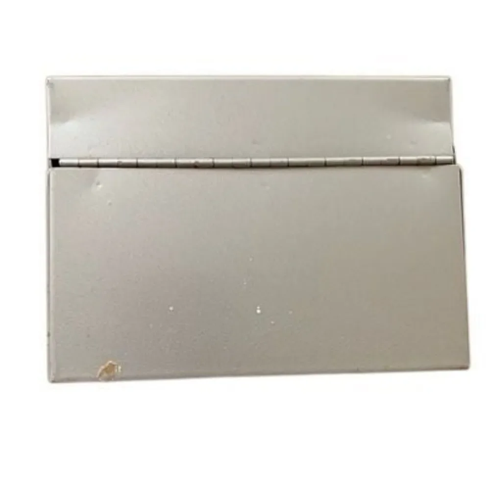 Vintage Metropolitan Life Action File Metal Storage Box